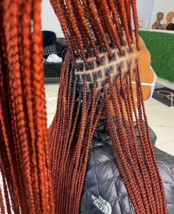 African Female Hairstyles Box Braids