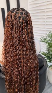 Goddess braids African Female Hair