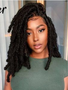 African Female Hairstyle: Faux Los