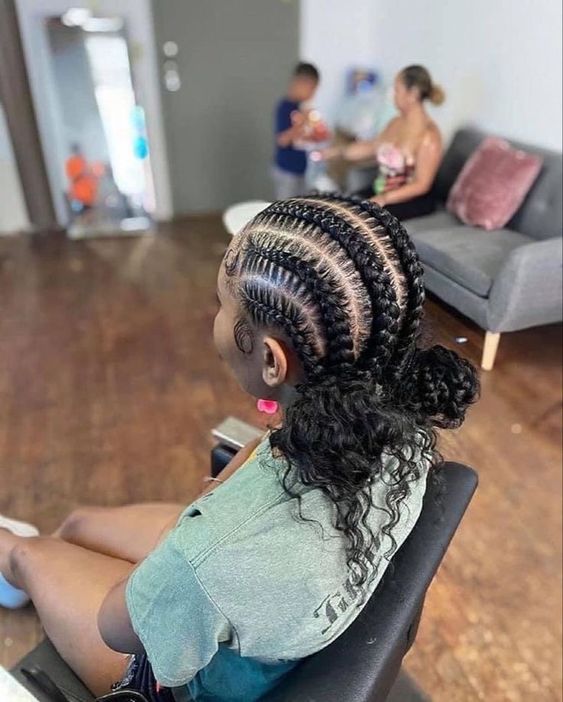 Feed in Braided Hairstyles for Black women 2024